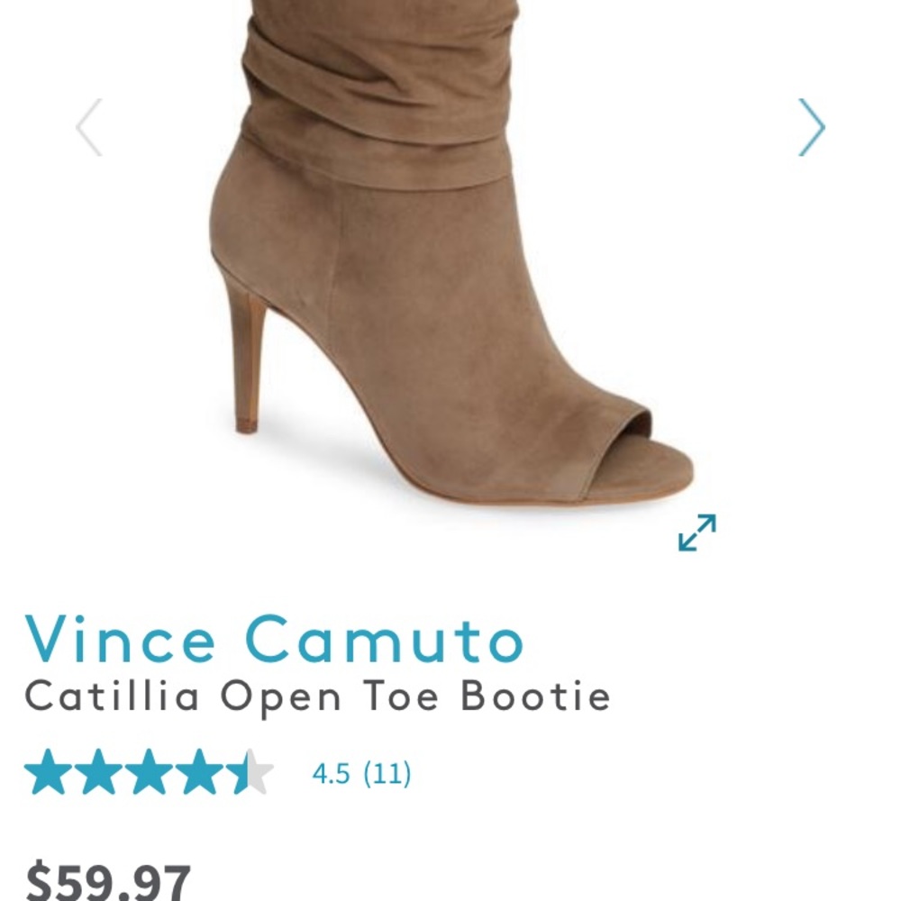 Vince Camuto open toe heels